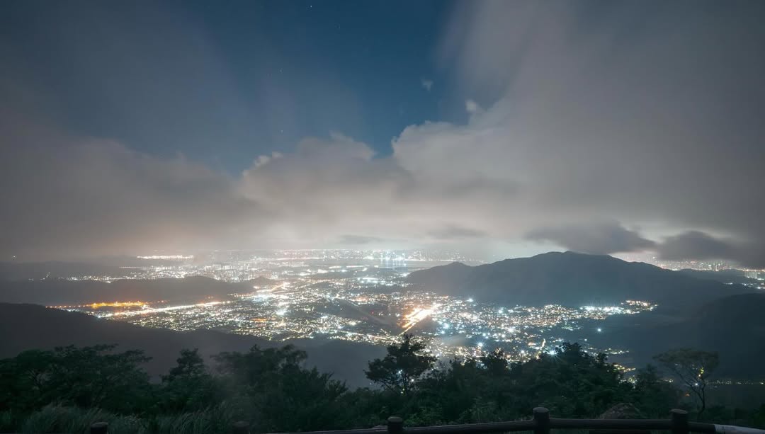 康城｜大帽山日出活動回顧   遠眺山景BBQ