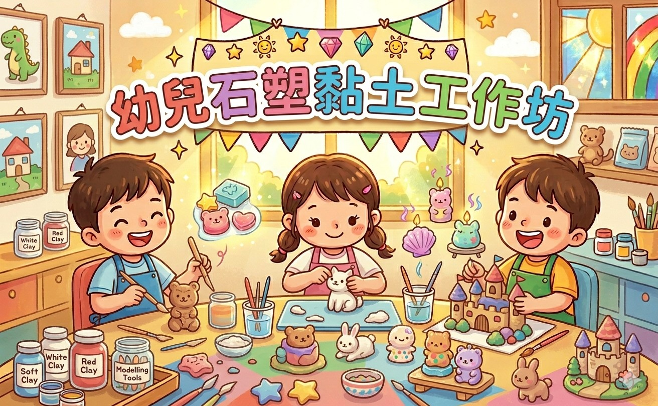 石塑黏土工作坊
