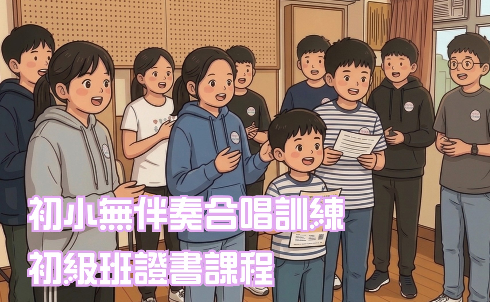 初小 無伴奏合唱訓練初級班證書課程