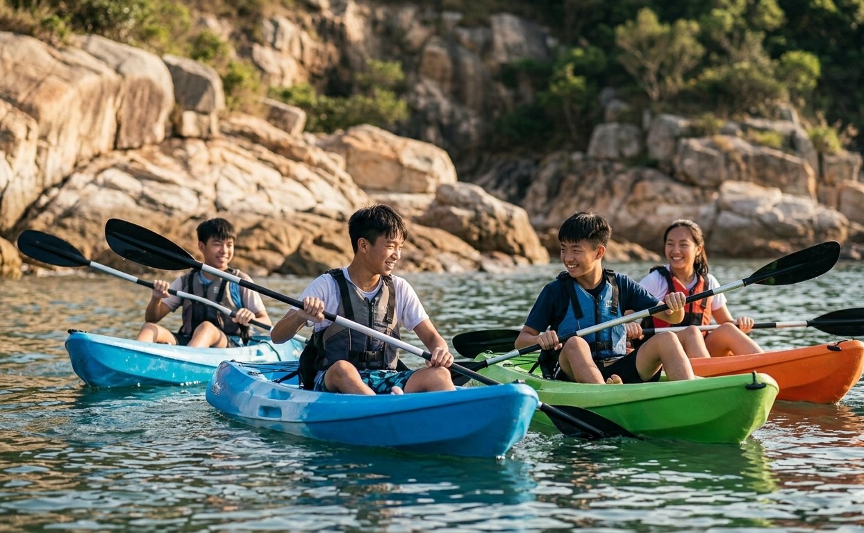 獨木舟清海廢日