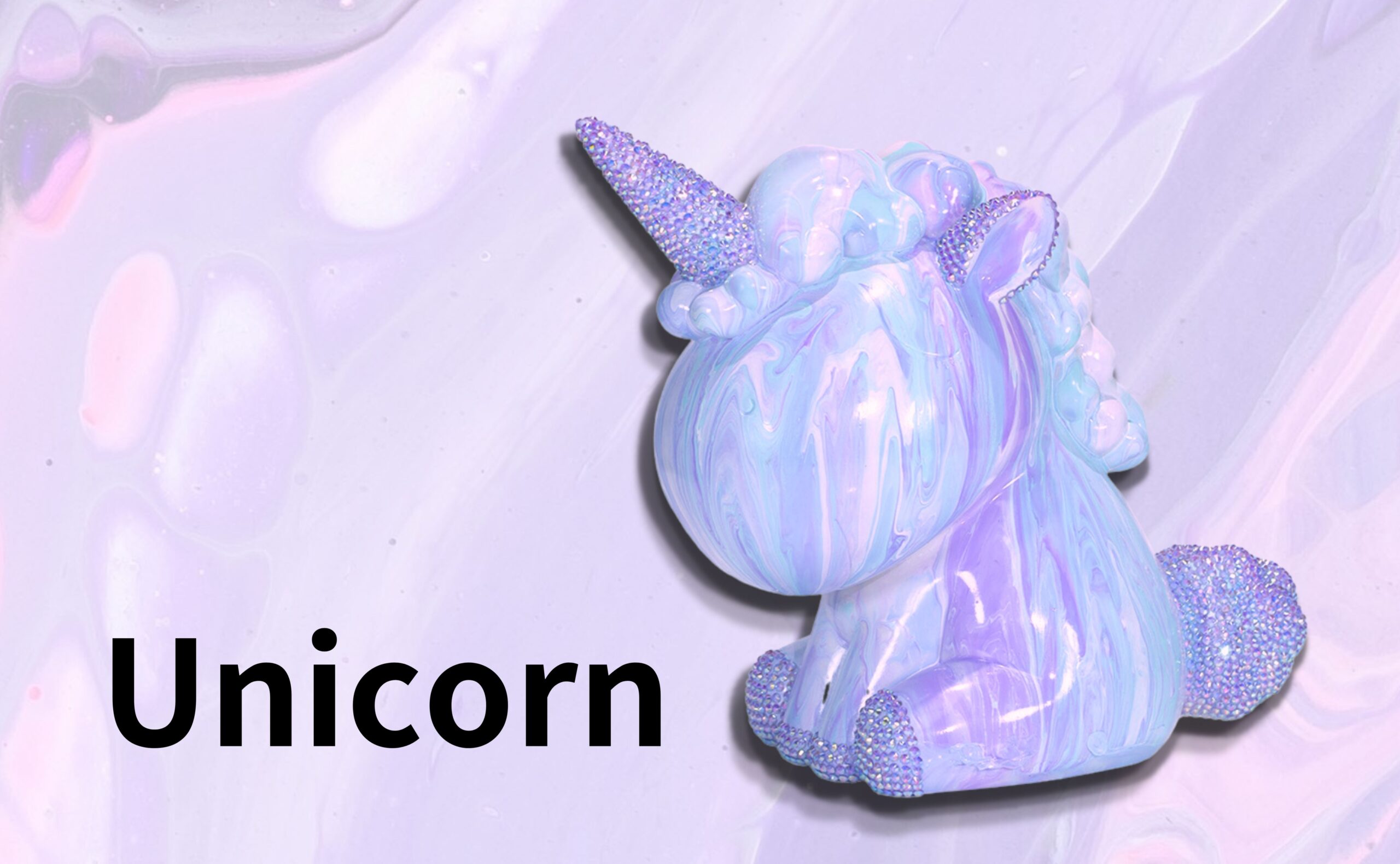 立體流體畫體驗：Unicorn B