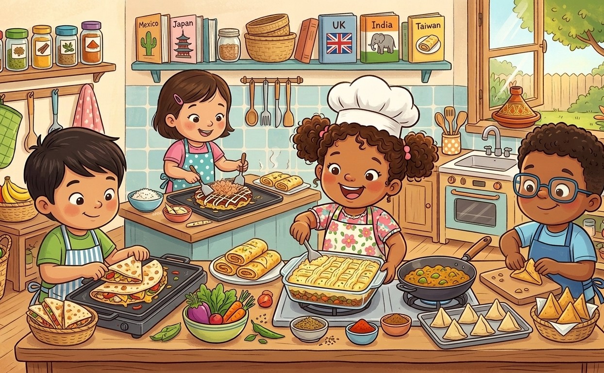 幼兒環球美食-A