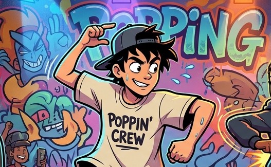 少年機械舞(Popping) 基礎訓練