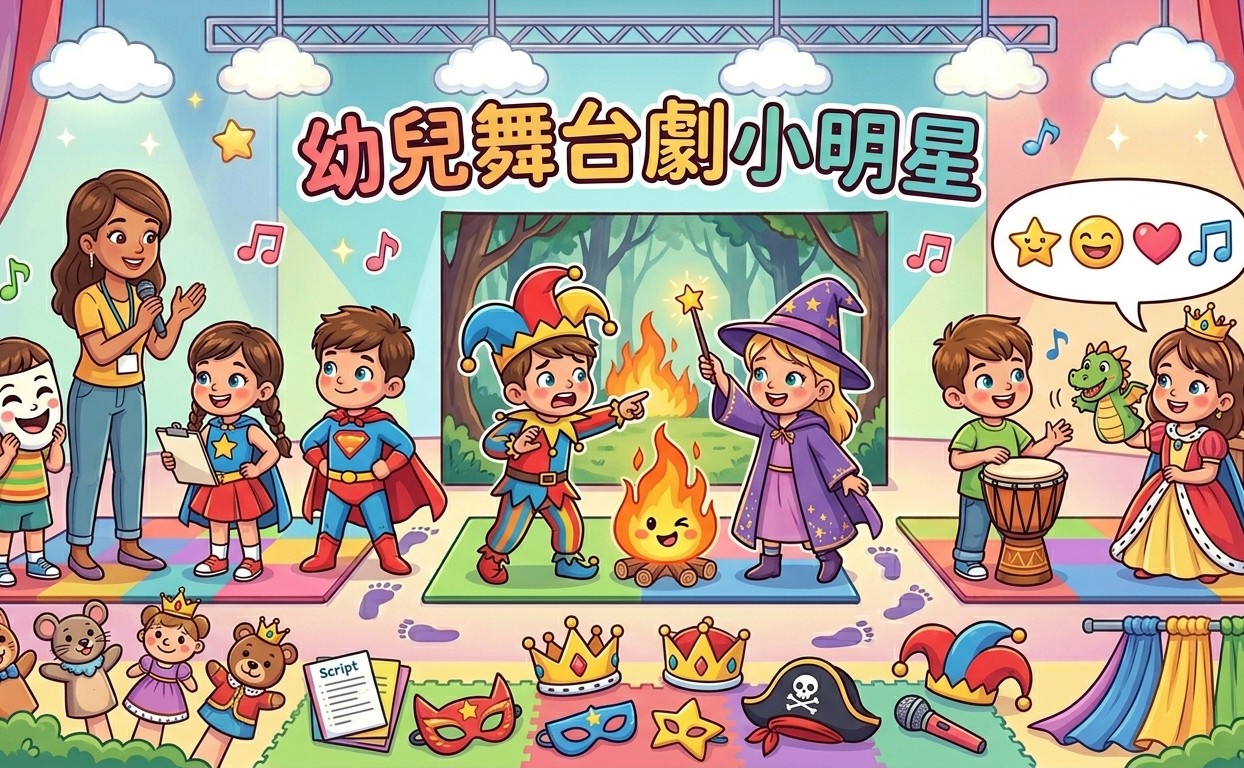 幼兒舞台劇小明星訓練營