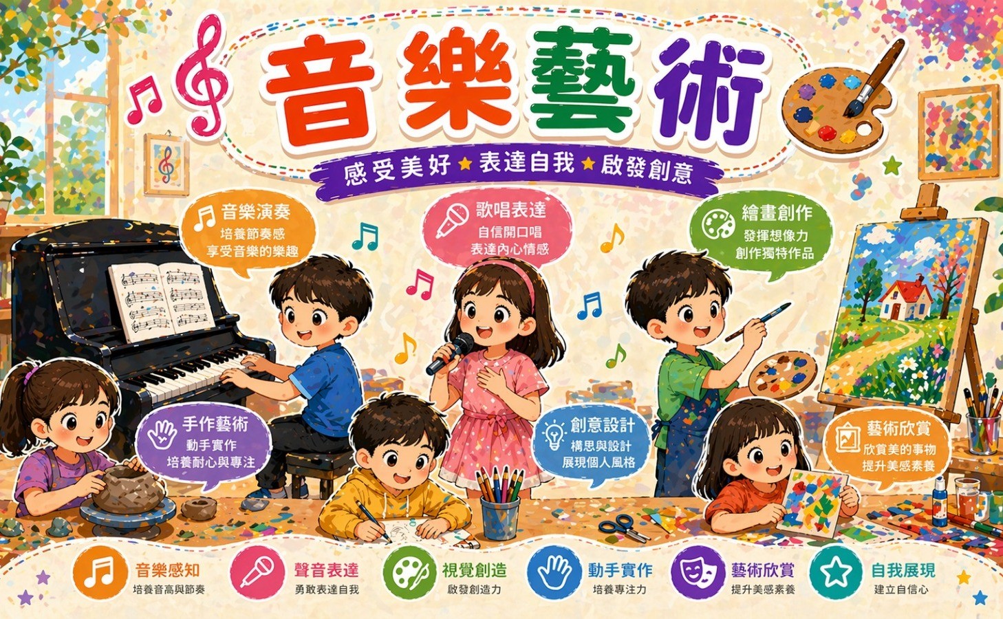 幼兒藝術音樂大合奏