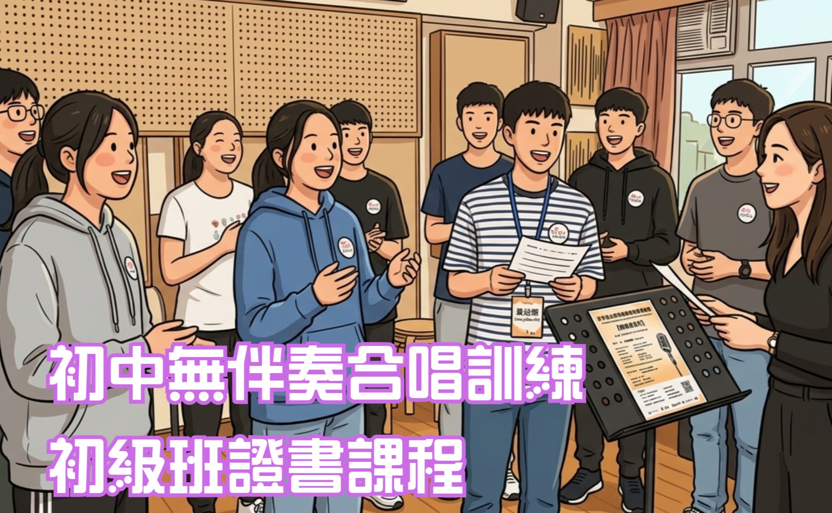 初中 無伴奏合唱訓練初級班證書課程