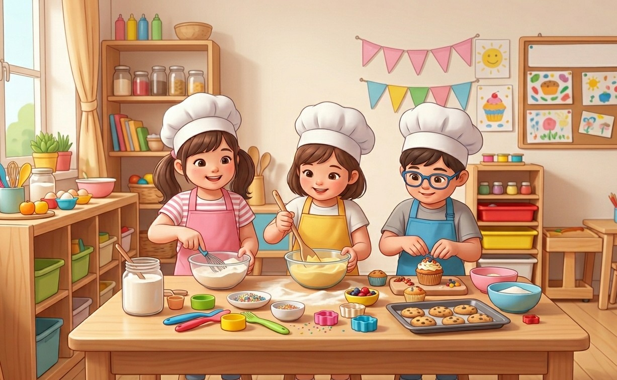 幼兒料理階段廚房大戰