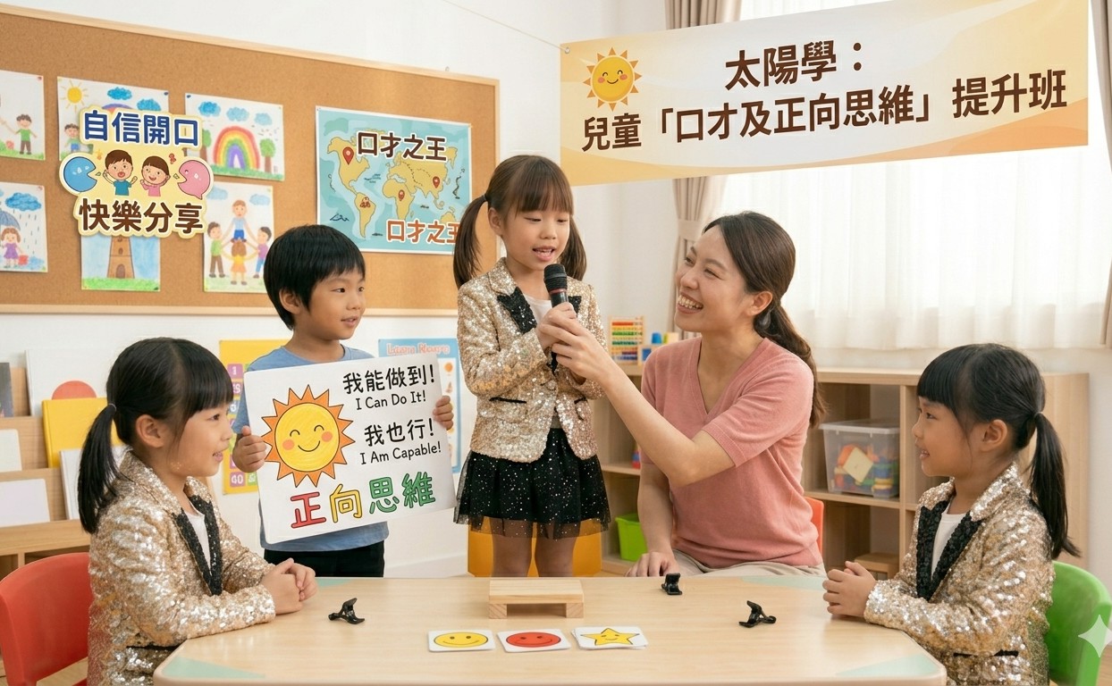 太陽學：兒童「口才及正向思維」提升班