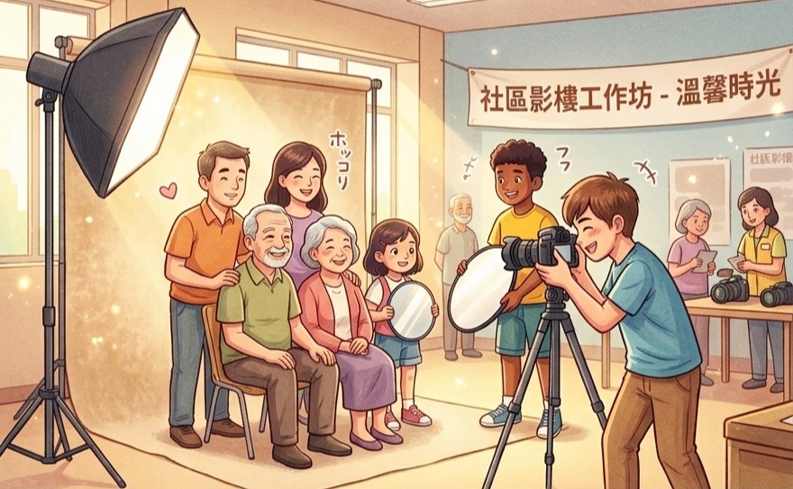 「鄰舍留影」：青年鄰舍社區影樓