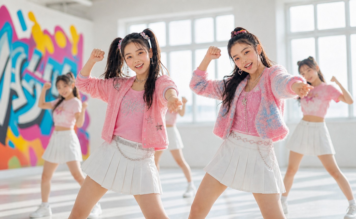 UP:兒童K-pop(進階)(10-11/2026)逢六15:45-16:45只限舊生(11月21日暫停)