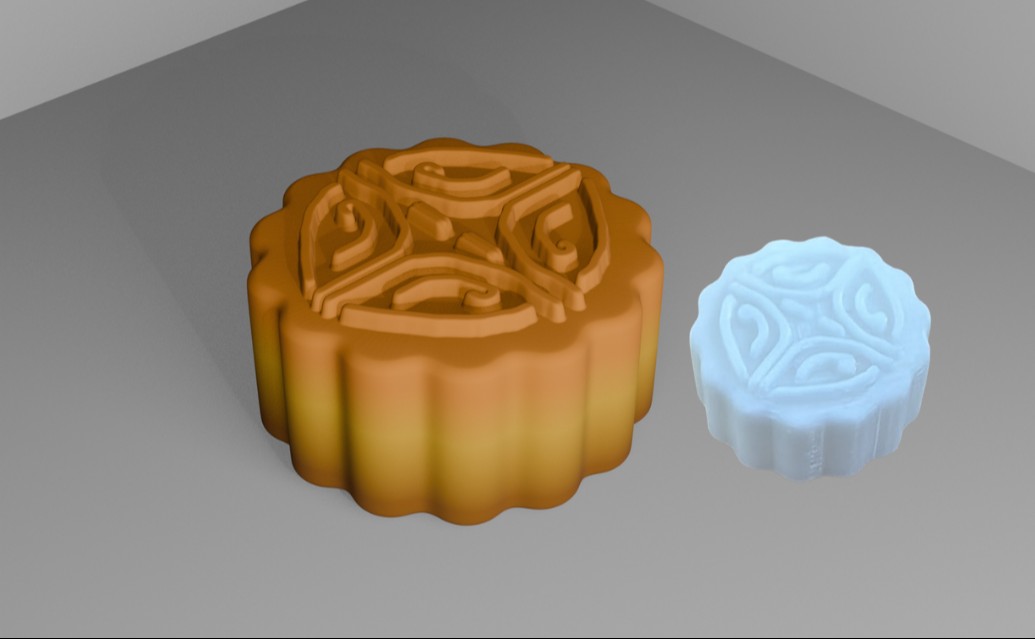 Blender 3D建模 X 3D打印 (中秋節篇)