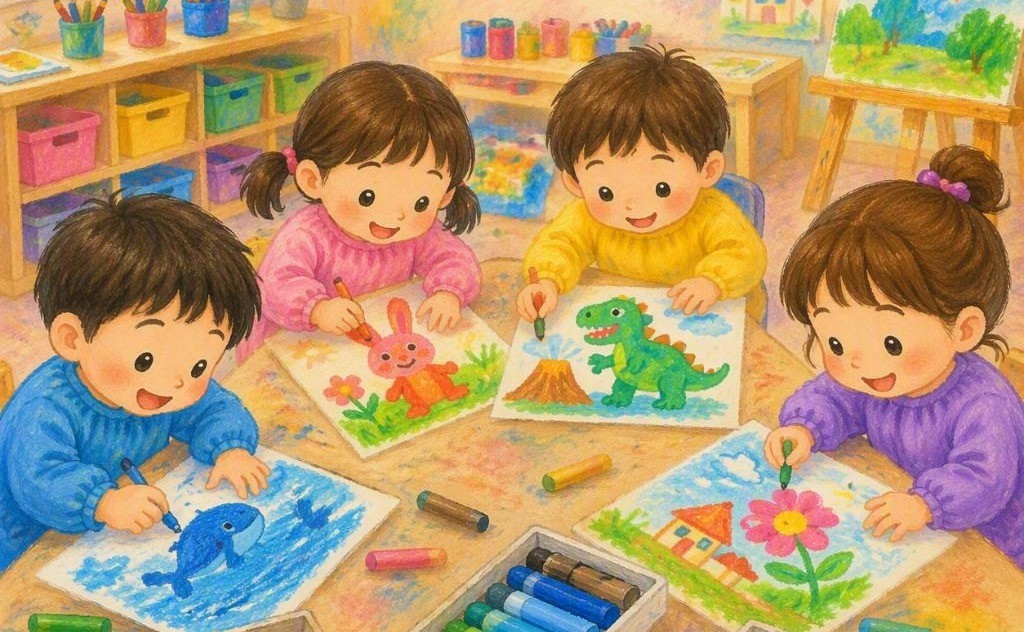 週六幼兒粉彩畫班26/27 A班 (9月)