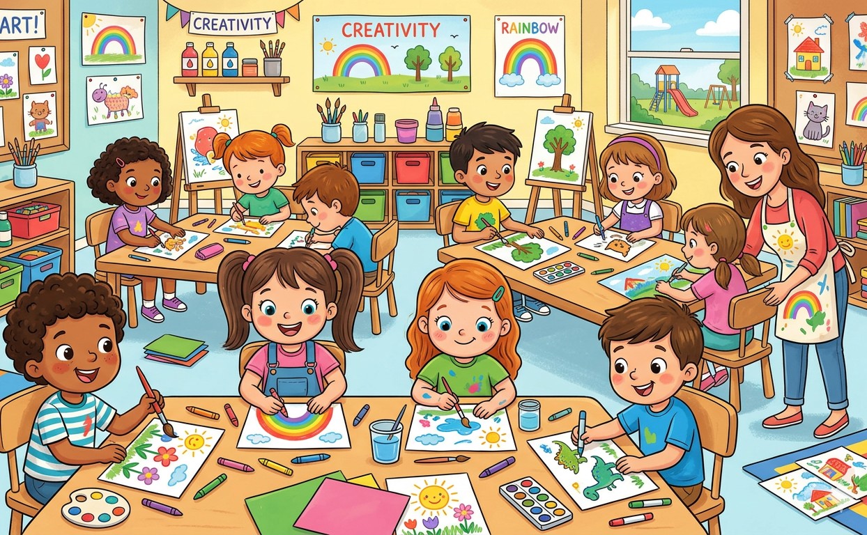 週五幼兒創意繪畫-26274